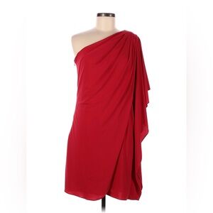 Belle Badgley Mischka One Shoulder Strapless Dress - Women’s Size 6